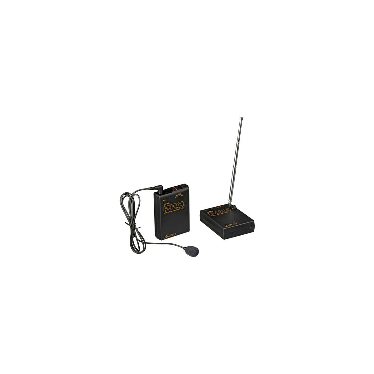 Azden WLX-PRO+i VHF Wireless Lavalier Mic System for Cameras and Mobile Devices