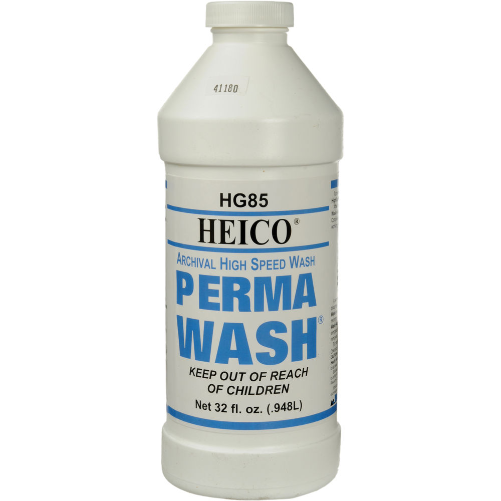 Heico Archival High Speed Perma Wash 32 oz. Bottle