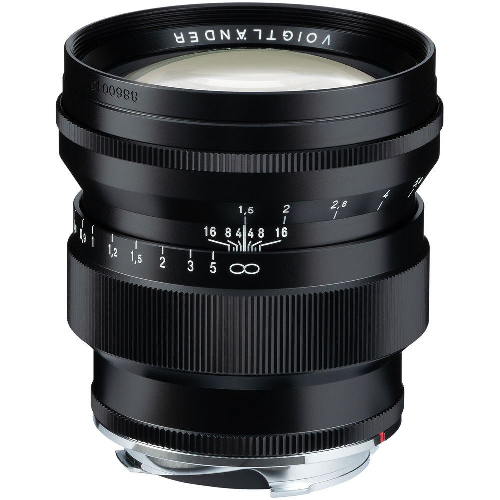 Voigtlander Nokton 75mm f/1.5 Aspherical Lens (Black)