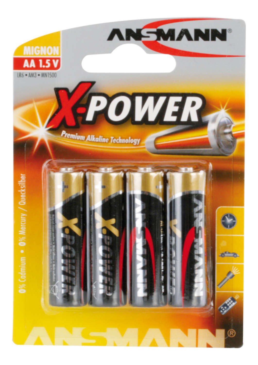 Ansmann X-Power AA (4 Pack) Batteries