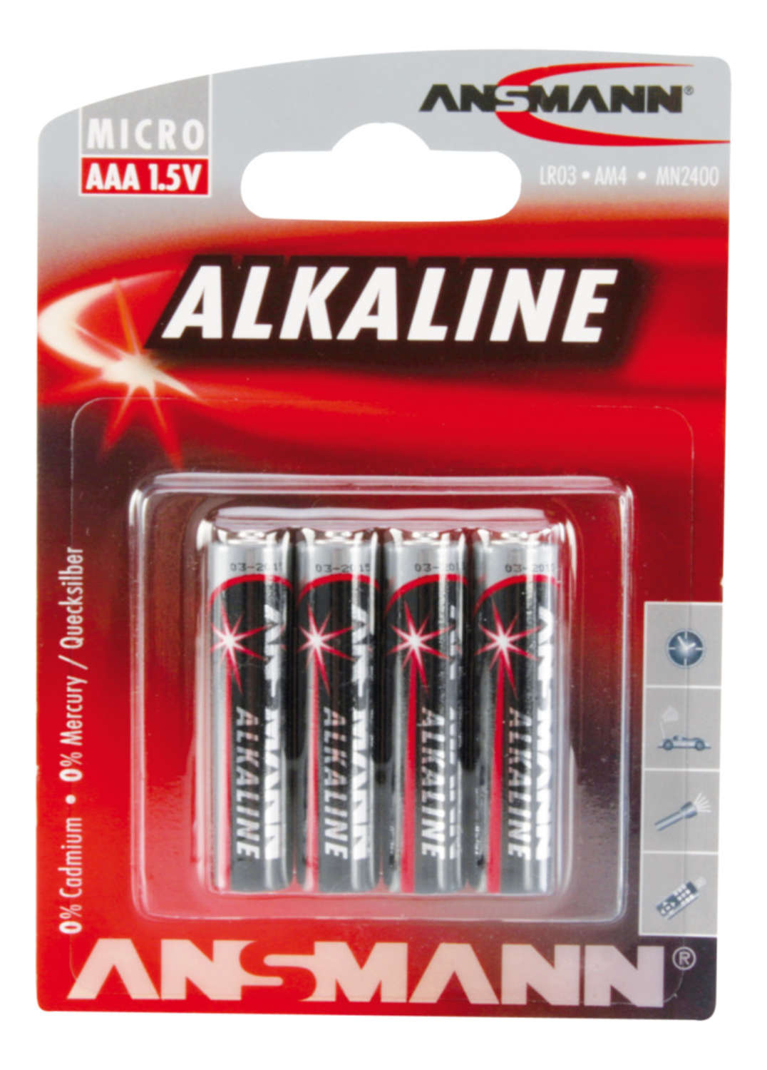 Ansmann Redline AAA (4-Pack) Batteries