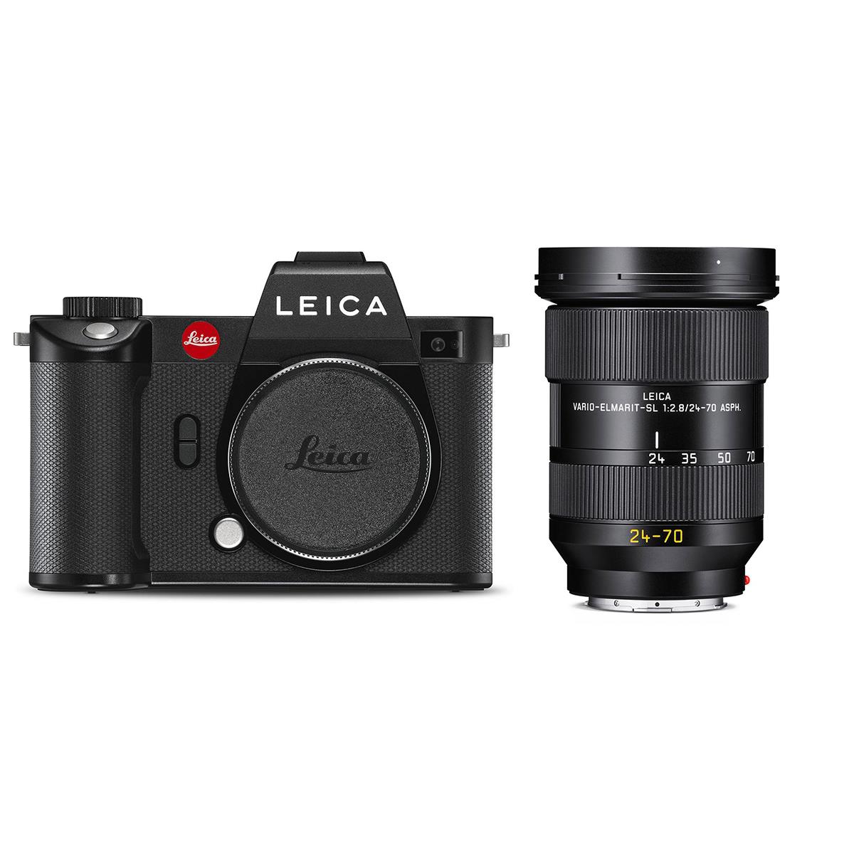 Leica SL2 Mirrorless Digital Camera (Black) with 24-70mm f/2.8 Lens