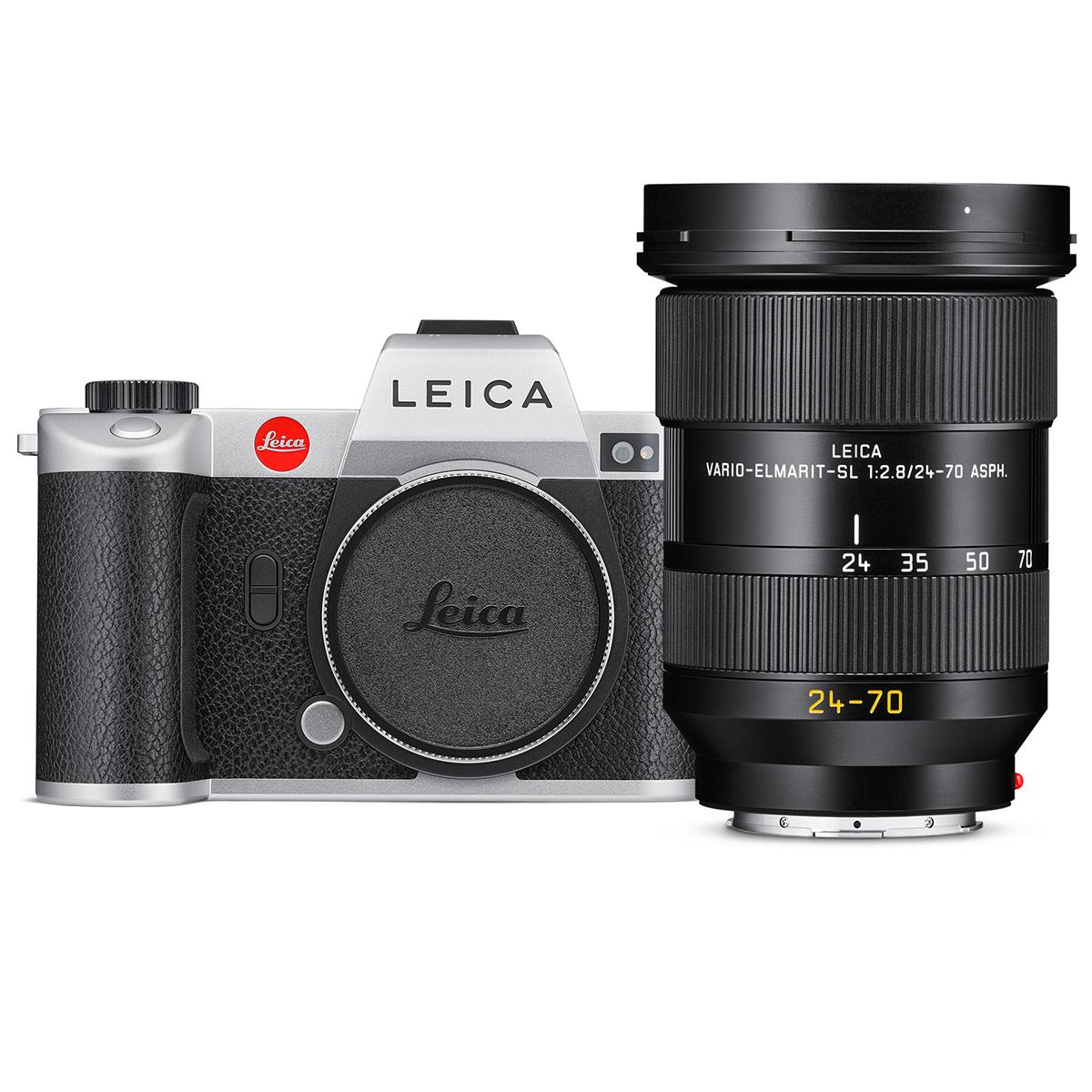 Leica SL2 Mirrorless Digital Camera (Silver) with 24-70mm f/2.8 Lens