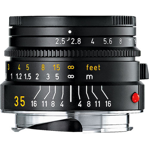 Leica 35mm f2.5 Summarit-M Lens - Black