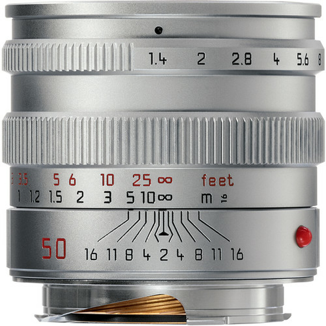 Leica 50mm f/1.4 ASPH Summilux-M Lens (Silver)