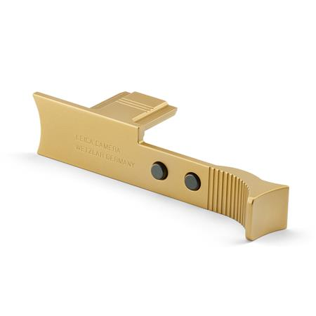 Leica Brass Thumb Support for Q3 Digital Camera, Blasted Finish