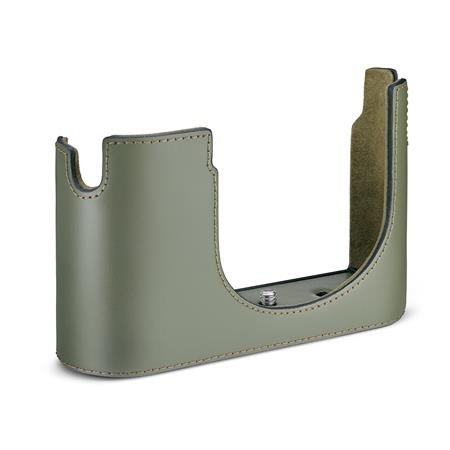 Leica Half Case Q3 (Leather, Olive Green)