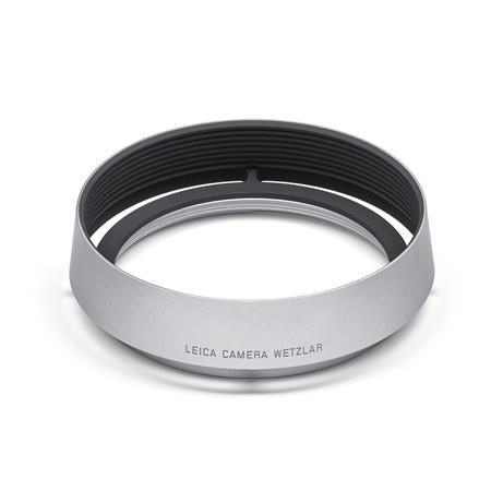 Leica Aluminum Lens Hood for Q3 Digital Camera, Silver