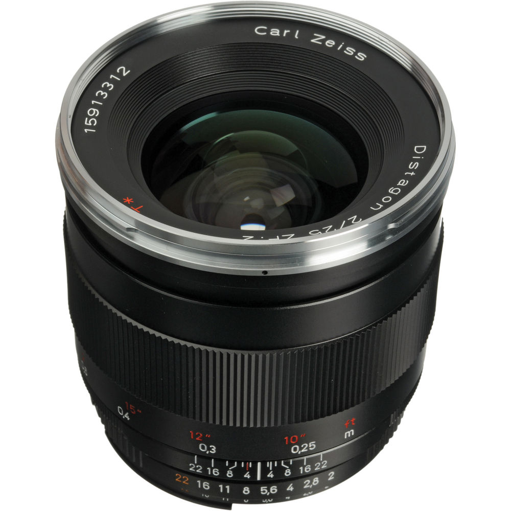 Zeiss 25mm f/2 Distagon T* ZE Lens for  Canon EF Mount
