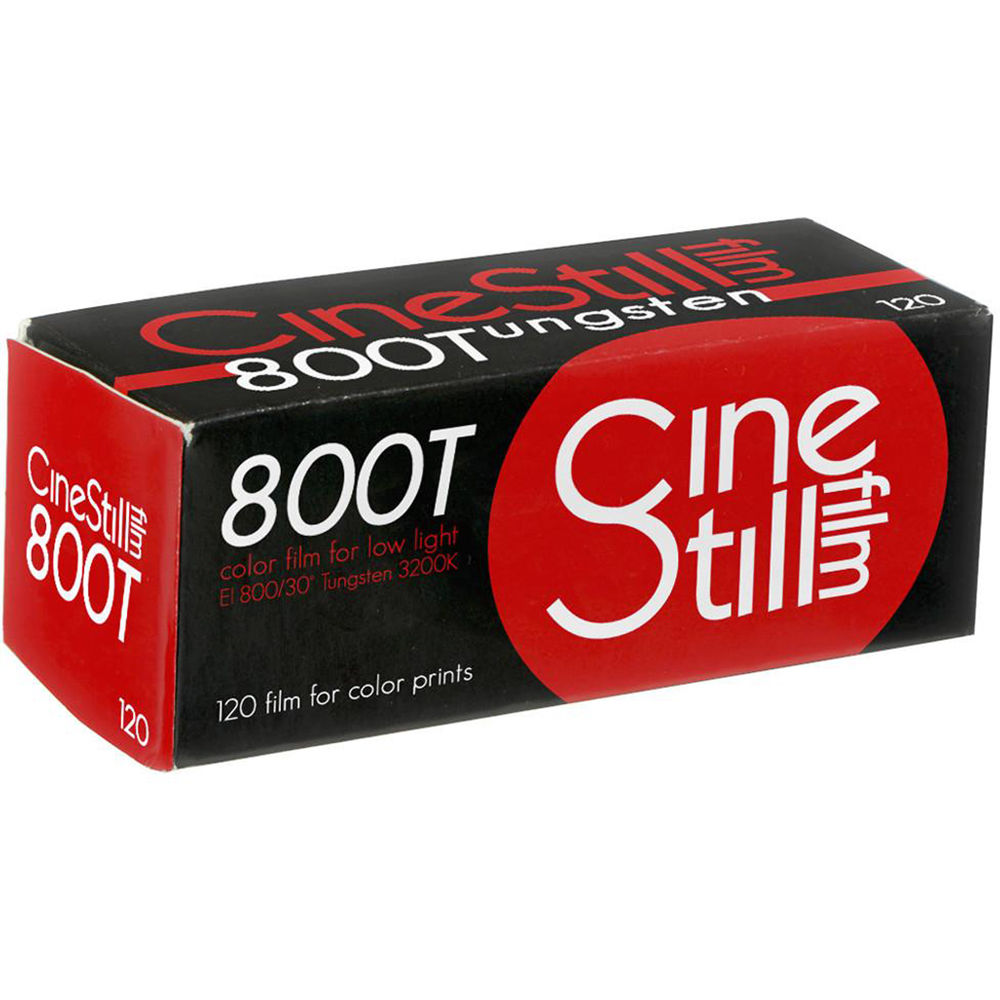 CineStill 800Tungsten Xpro C-41 Color Color Negative Film (120 Film)
