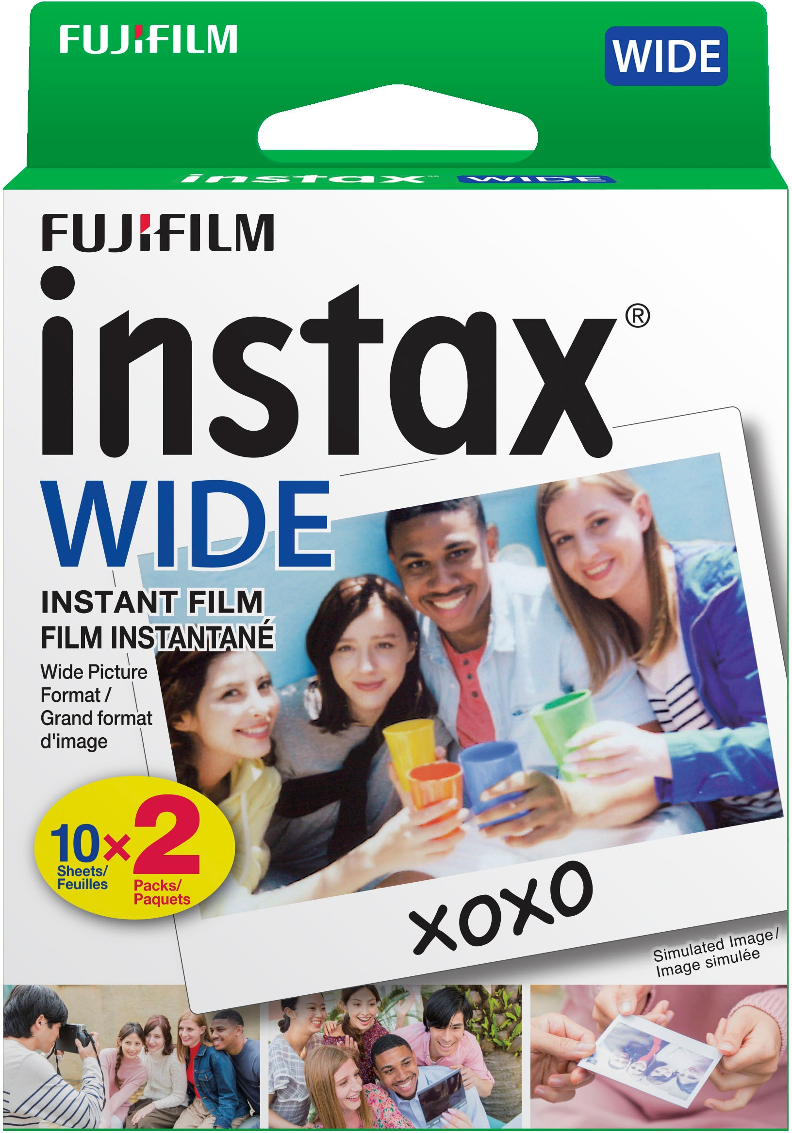 Fujifilm Instax Wide Twin Pack Film