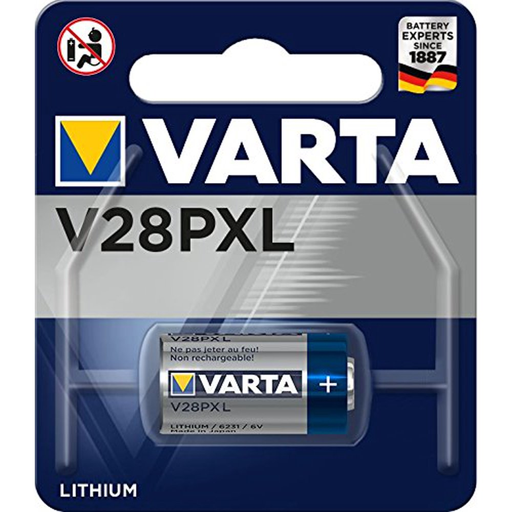 VARTA TYPE 28 6V BATTERY - Silver Oxide