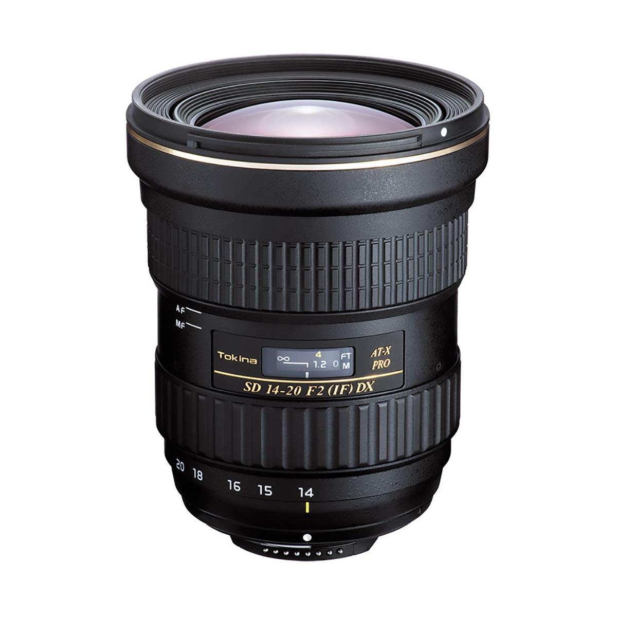 Tokina AT-X 14-20mm f/2 PRO DX Lens for  Nikon F