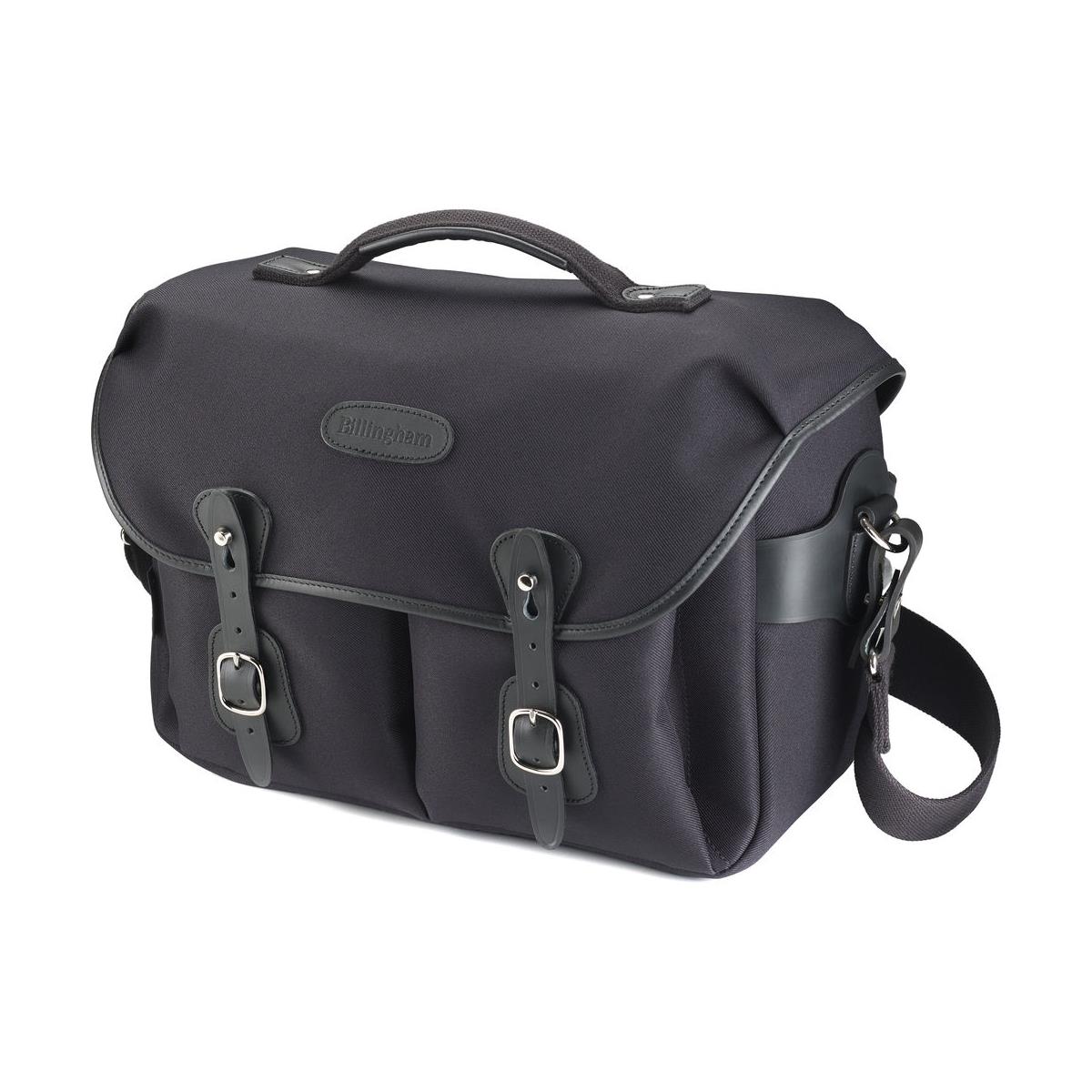 Billingham Hadley One Camera Bag (Black  FibreNyte with Black Leather)