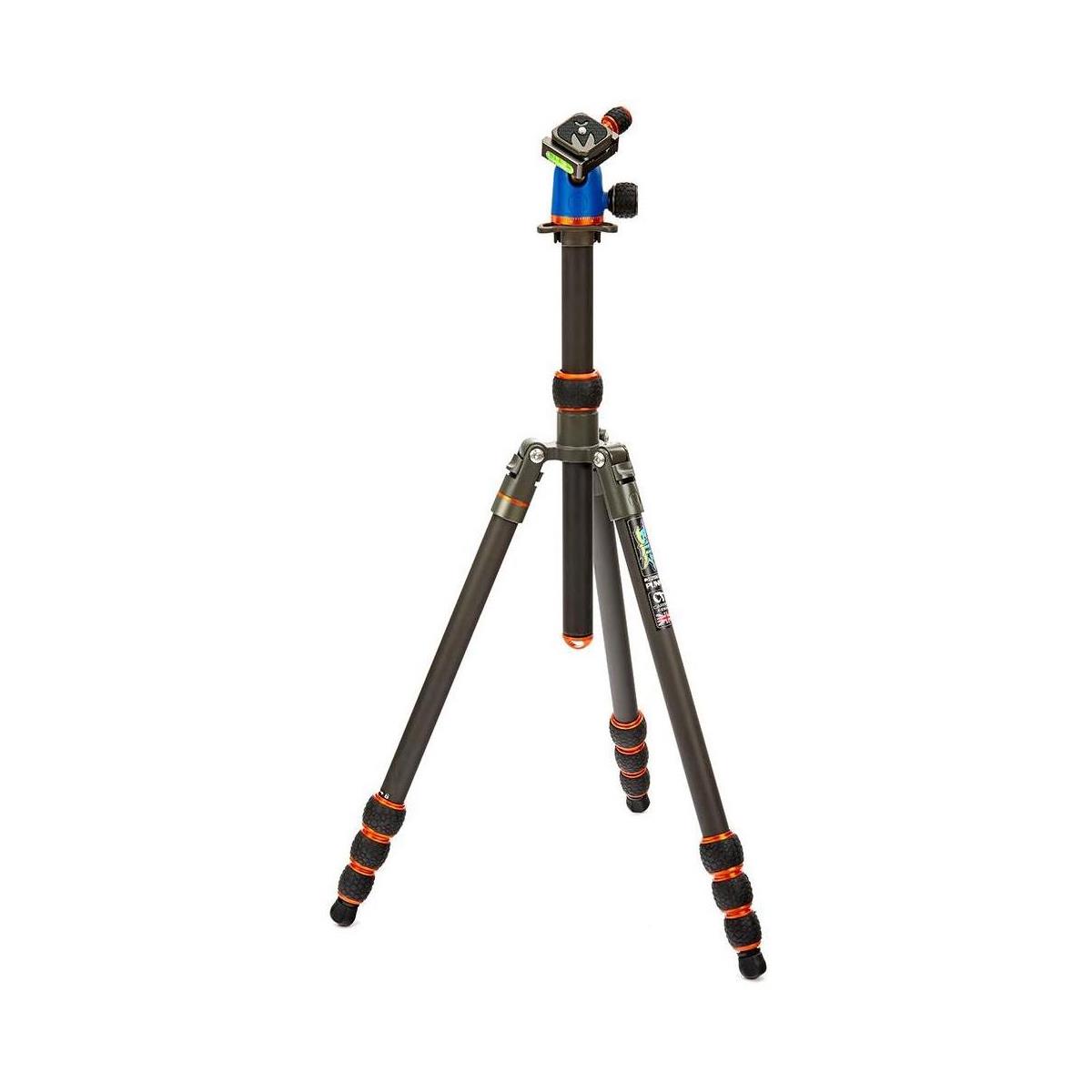 3 Legged Thing Punks Series Billy  Carbon-Fiber Tripod with AirHed Neo Ball Head (Olive Green)