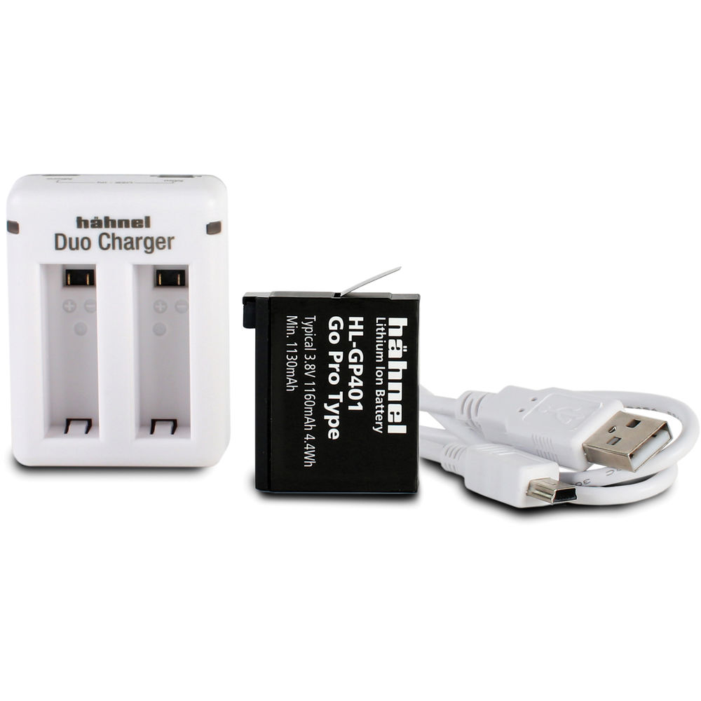 Hahnel Duo Charger and Battery Combo for GoPro Hero4