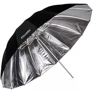 Phottix 40" Para-Pro Reflective Umbrella - Silver/Black