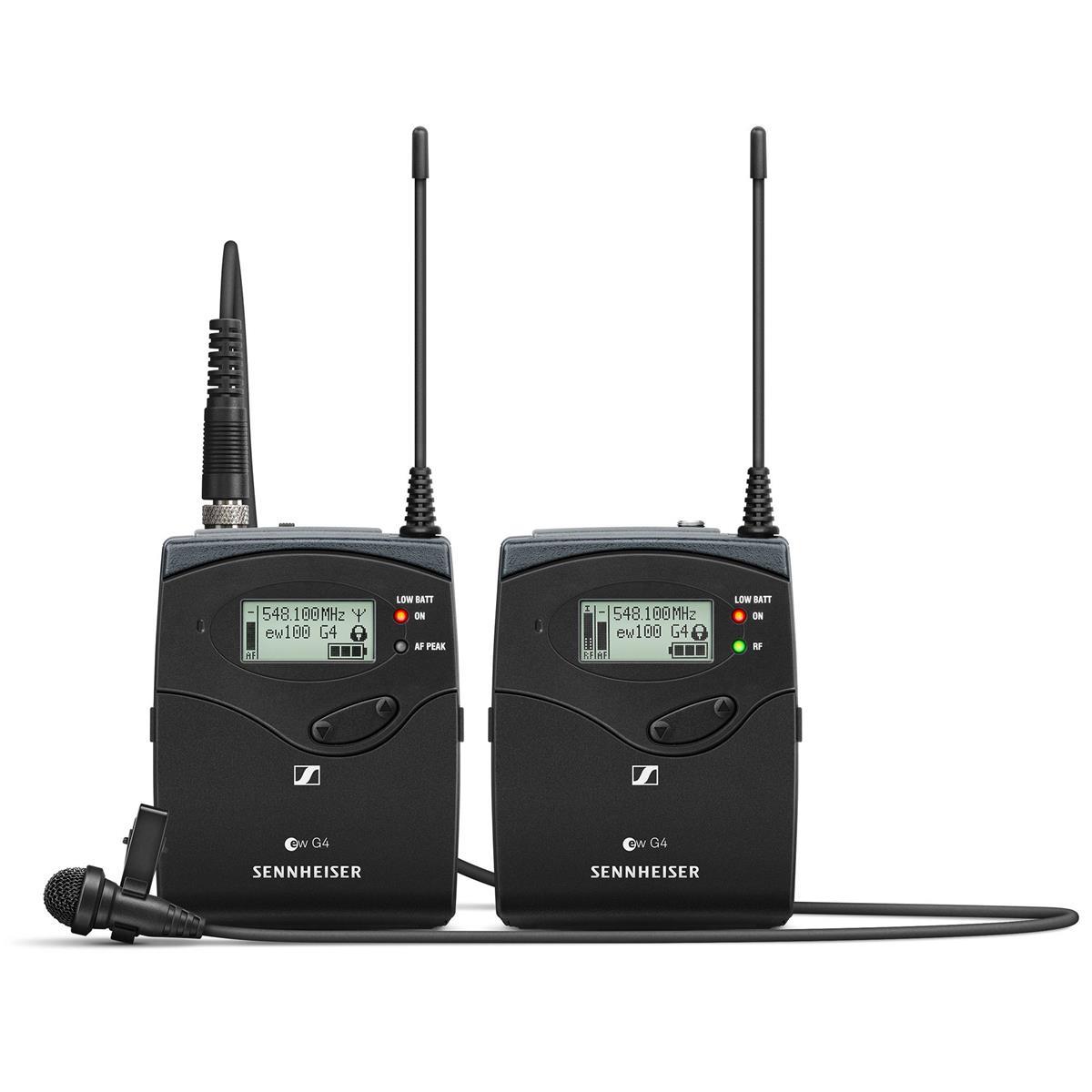 Sennheiser EW 112P G4 Camera-Mount Wireless Omni Lavalier Microphone System (A1)