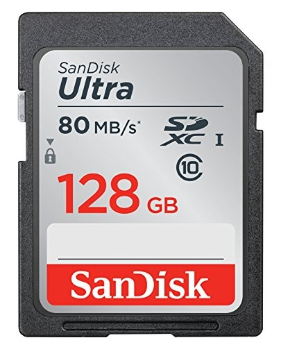 SanDisk 128GB UHS-1 (80MB/s)
