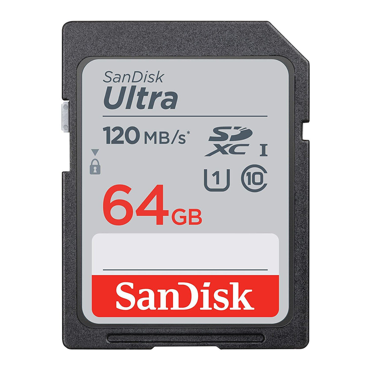 Sandisk Ultra SDXC 64GB (120 MB/s) UHS-I Memory Card