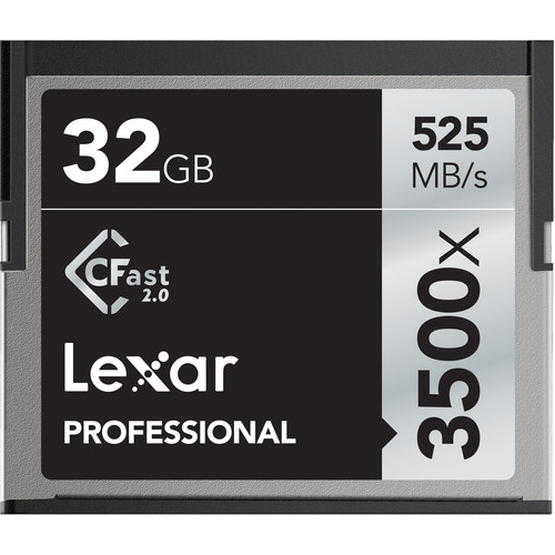 Lexar Promaster 6116 32GB CF 3500x card
