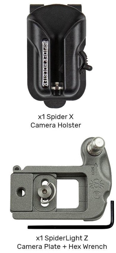 Spider Camera Holster Spider X Holster & Camera Plate Set