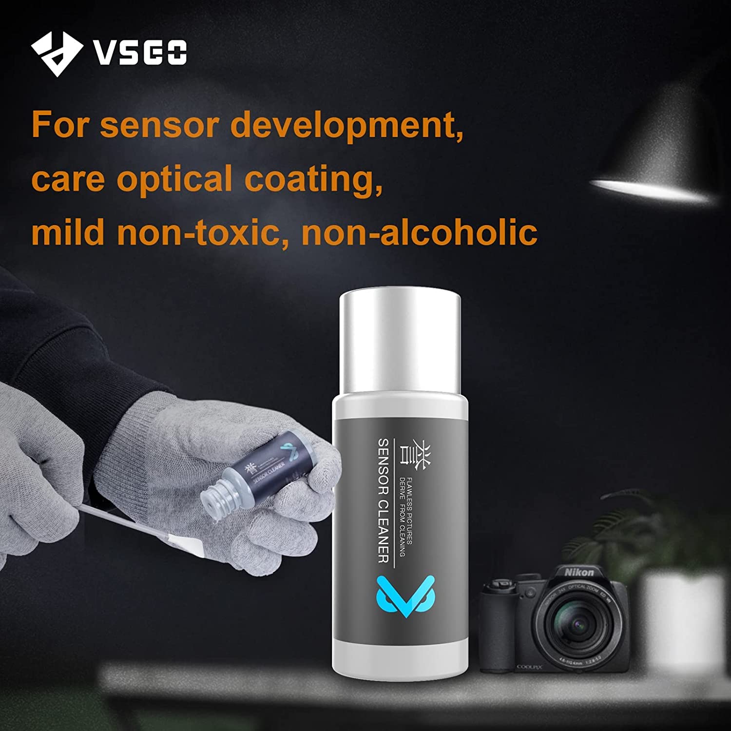 VSGO Sensor Cleaning Kit for Full-Frame Cameras