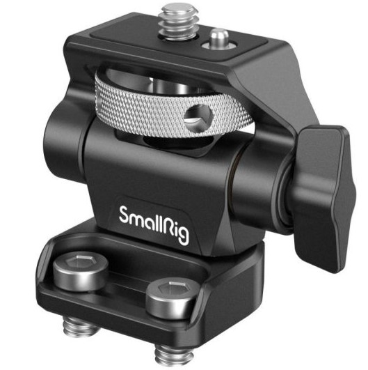 SmallRig Swivel and Tilt Adjustable Monitor Support with 1/4" - 20 Screws