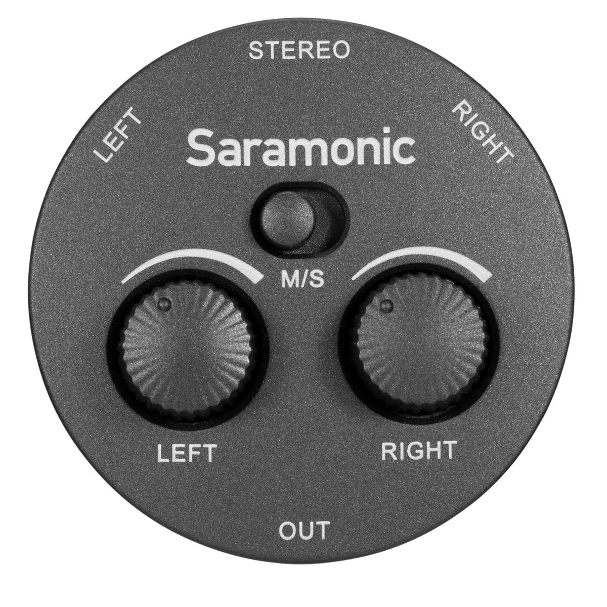 Saramonic AX1 Passive 2-Channel Audio Mixer for Cameras, Smartphones, Tablets, and Computers