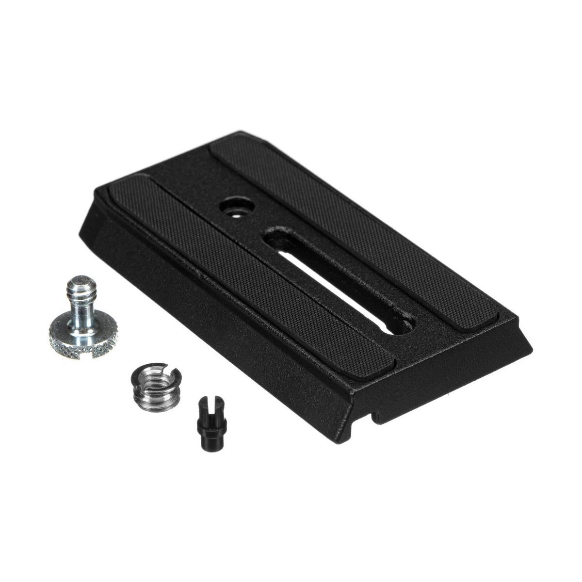 Manfrotto 501PL Sliding Quick Release  Plate with 1/4"-20 & 3/8" Screws
