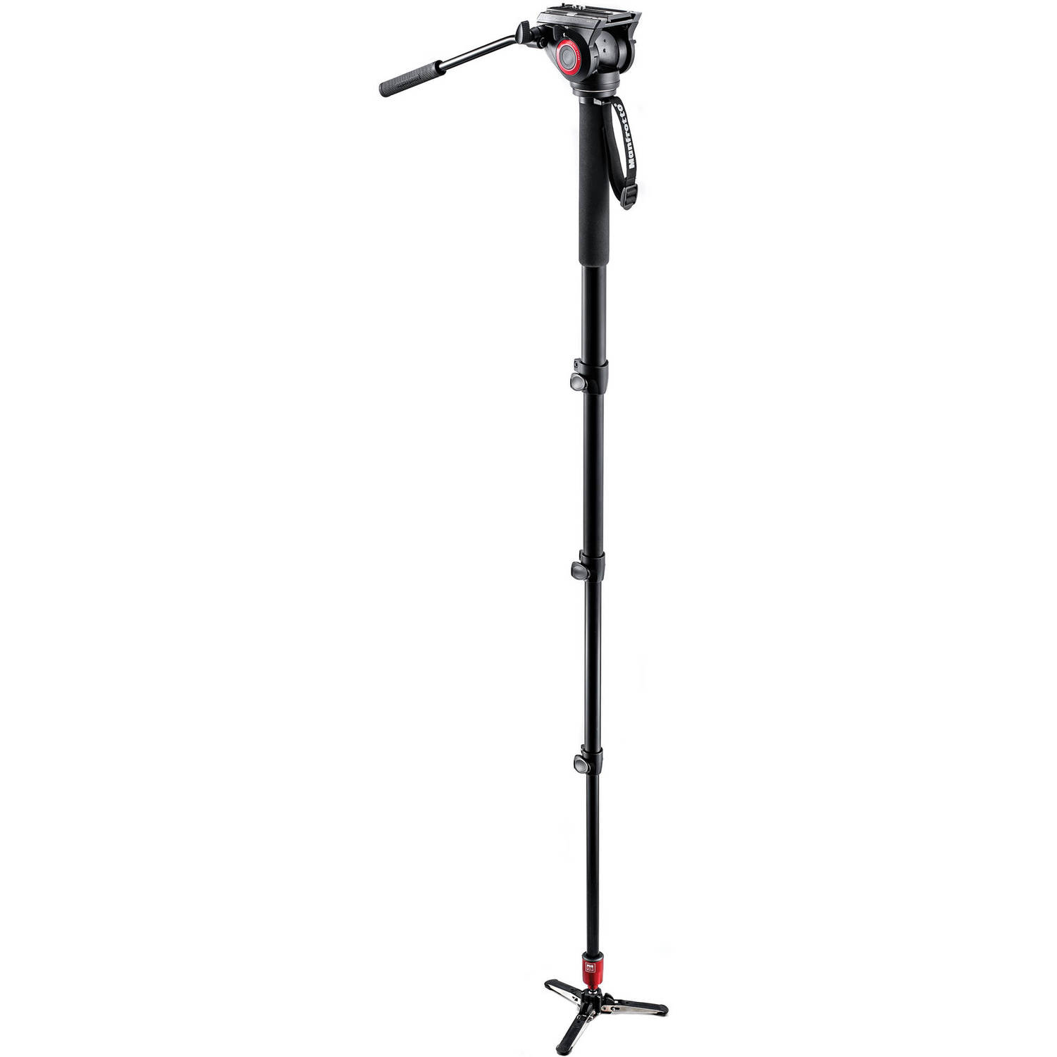 Manfrotto MVM500A Fluid Video Monopod  with 500 Series Head