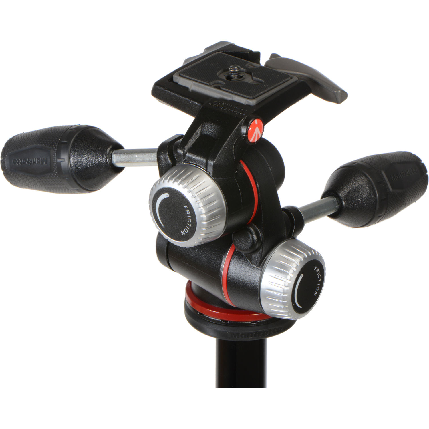 未使用品)Manfrotto プロ三脚 190シリーズ アルミ 4段 RC2付3Way雲台