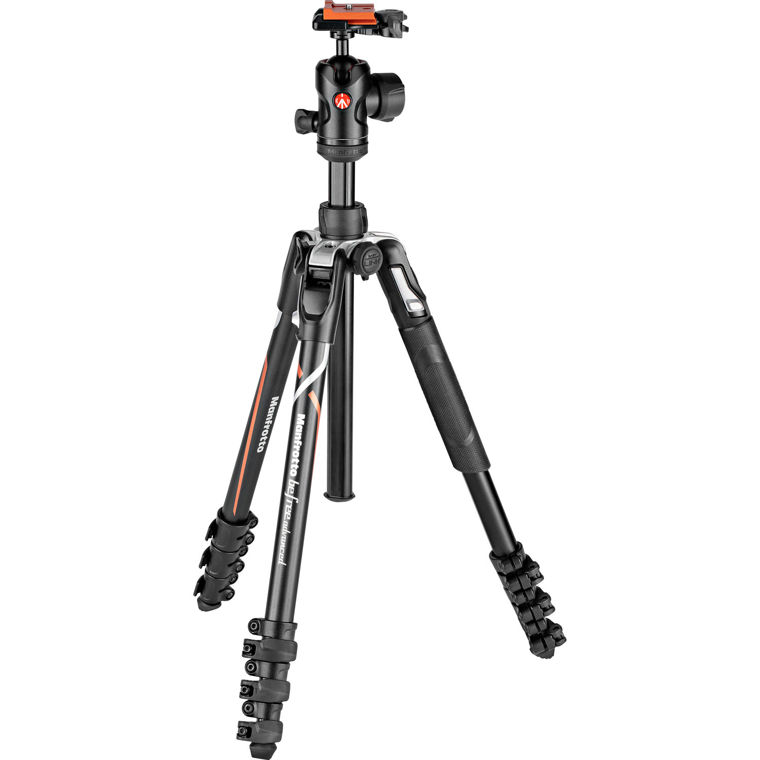 Manfrotto Befree Advanced Travel  l Aluminum Tripod with 494 Ball Head (Lever Locks, Sony Alpha Edition)