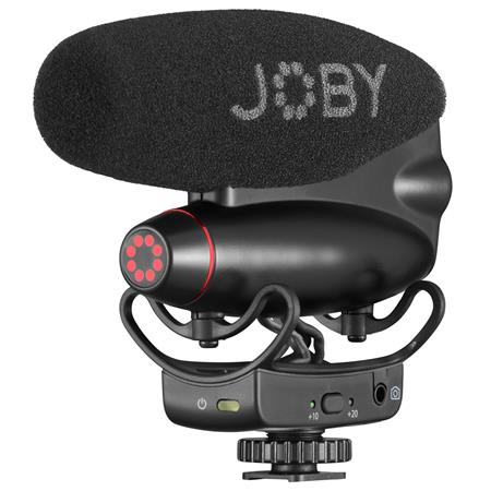 JOBY Wavo PRO DS Hybrid Analog/USB Camera-Mount Shotgun Microphone