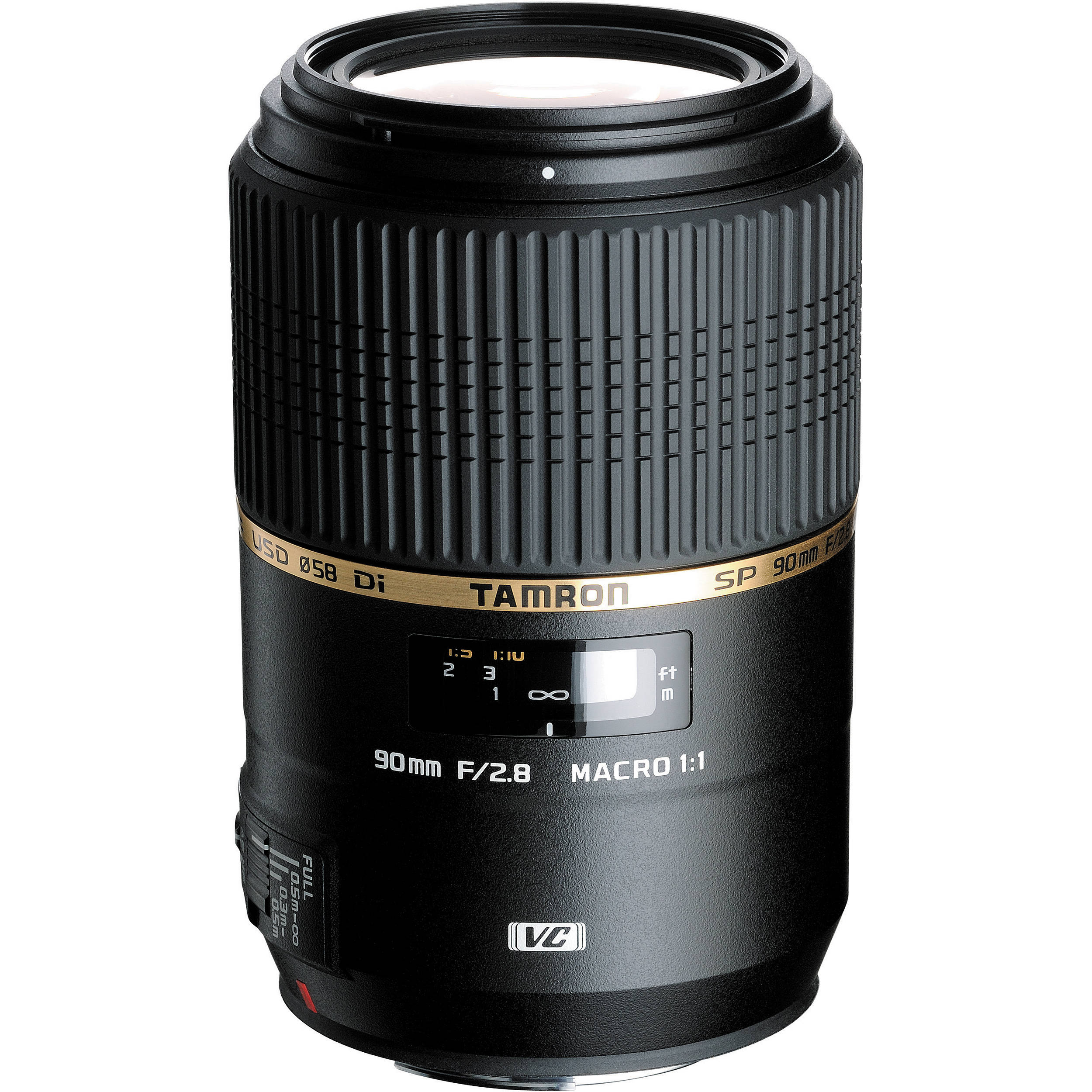 Tamron SP 90mm F2.8 Di Macro 1:1 VC USD Lens (Nikon F)