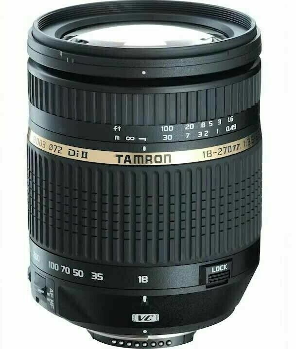 Tamron 18-270mm f3.5-6.3 Di II VC PZD AF Lens - Canon