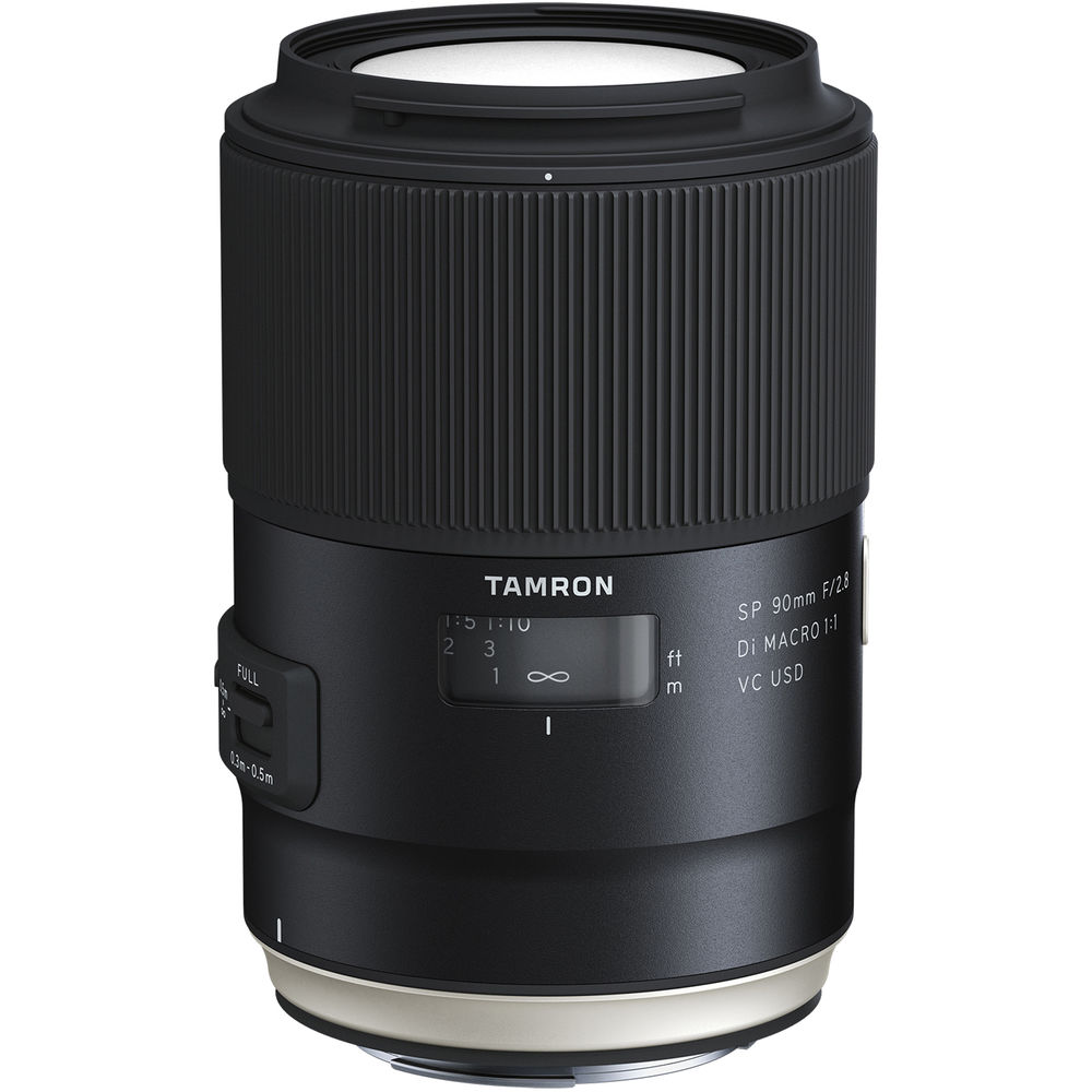 Tamron SP 90mm f/2.8 Di Macro 1:1 VC USD Lens for Canon