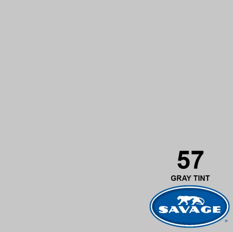 Savage 86"x36' #57 Gray Tint Seamless Background Paper
