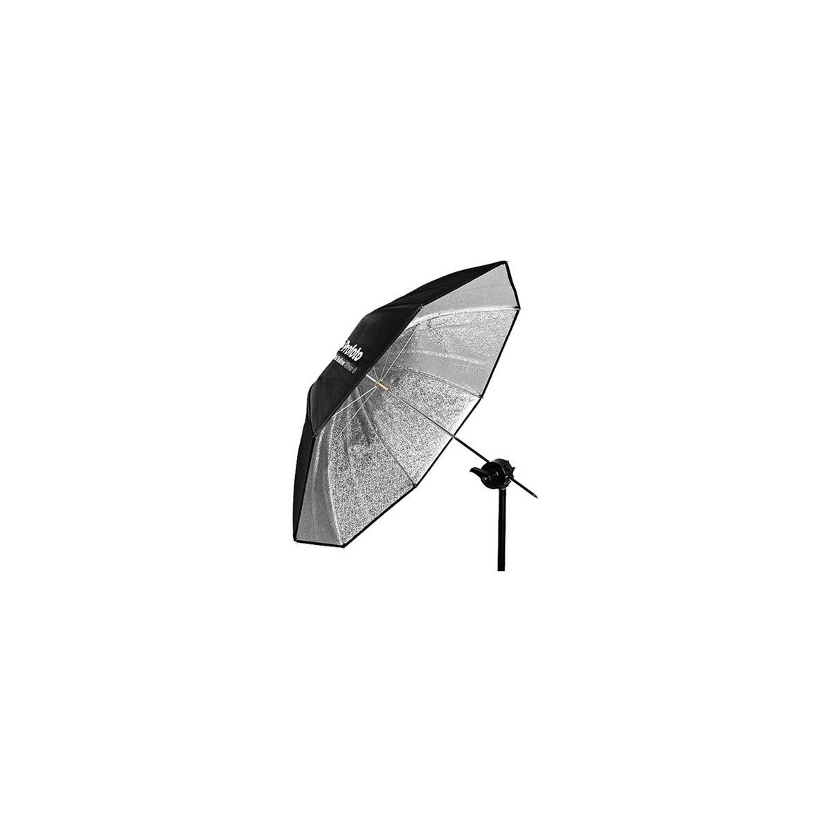 Profoto 100972 Shallow Silver Umbrella S , Small, 33"