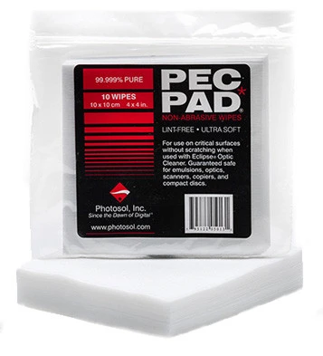 Pec*Pad Non-Abrasive Wipes (4"x4")  - 100 Wipes