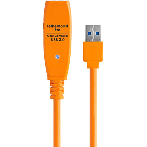Tether Tools TetherBoost Pro USB 3.0 Core Controller (North American Plug, Orange)
