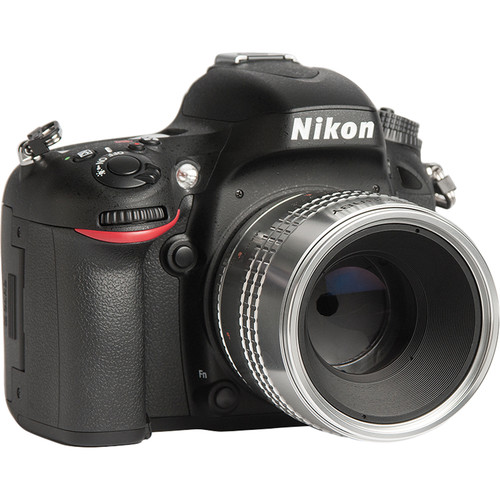 Lensbaby Velvet 56mm F1.6 SE Lens for Nikon F (Silver)