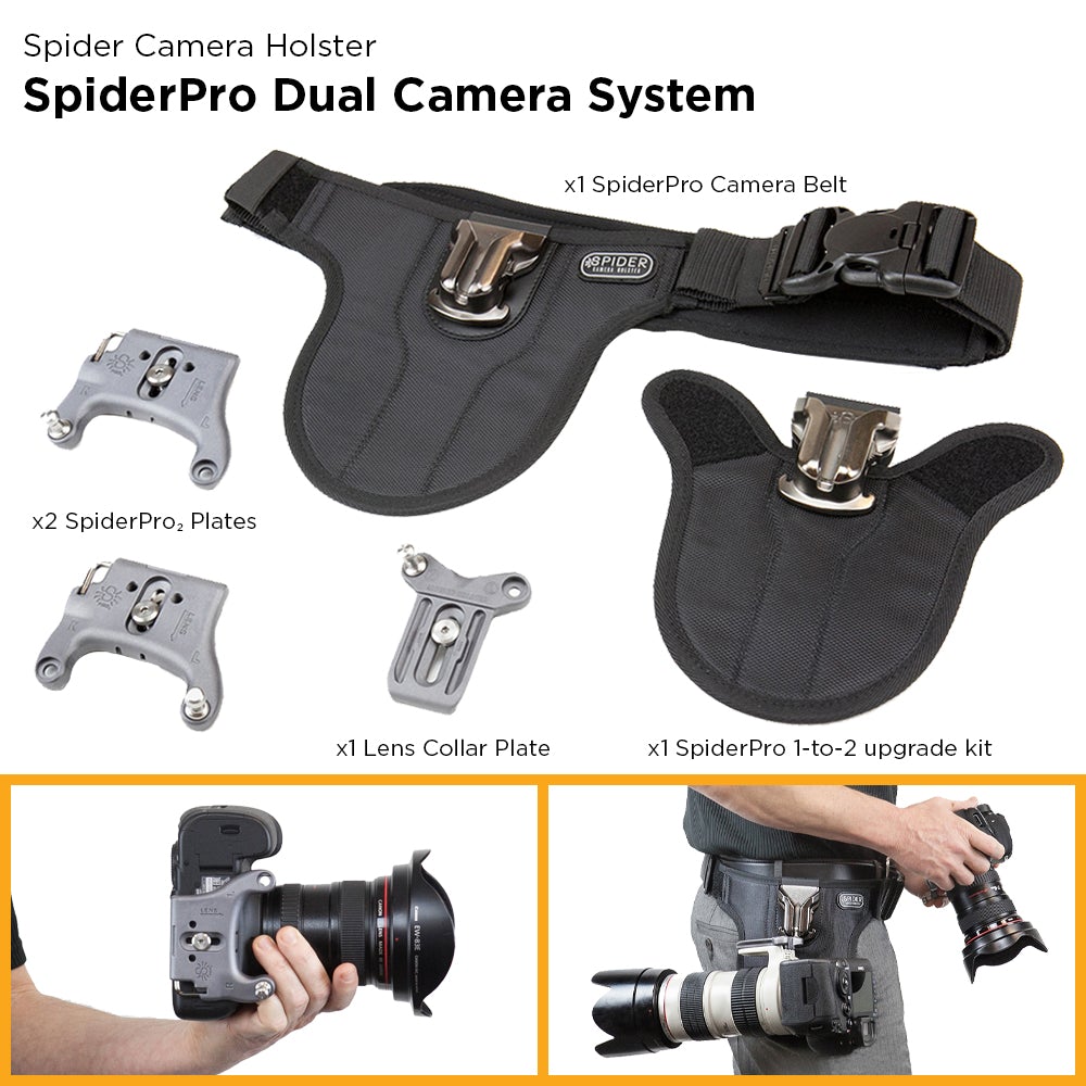 Spider Camera Holster Spiderpro Dual DSLR Camera System v2