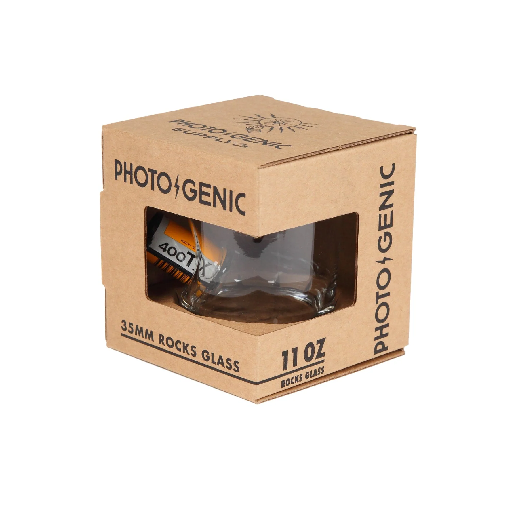 PhotoGenic Supply 35mm Rocks Glass TX 400