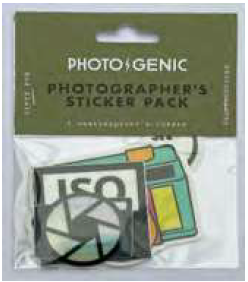 PhotoGenic Supply 5 Pack Stickers