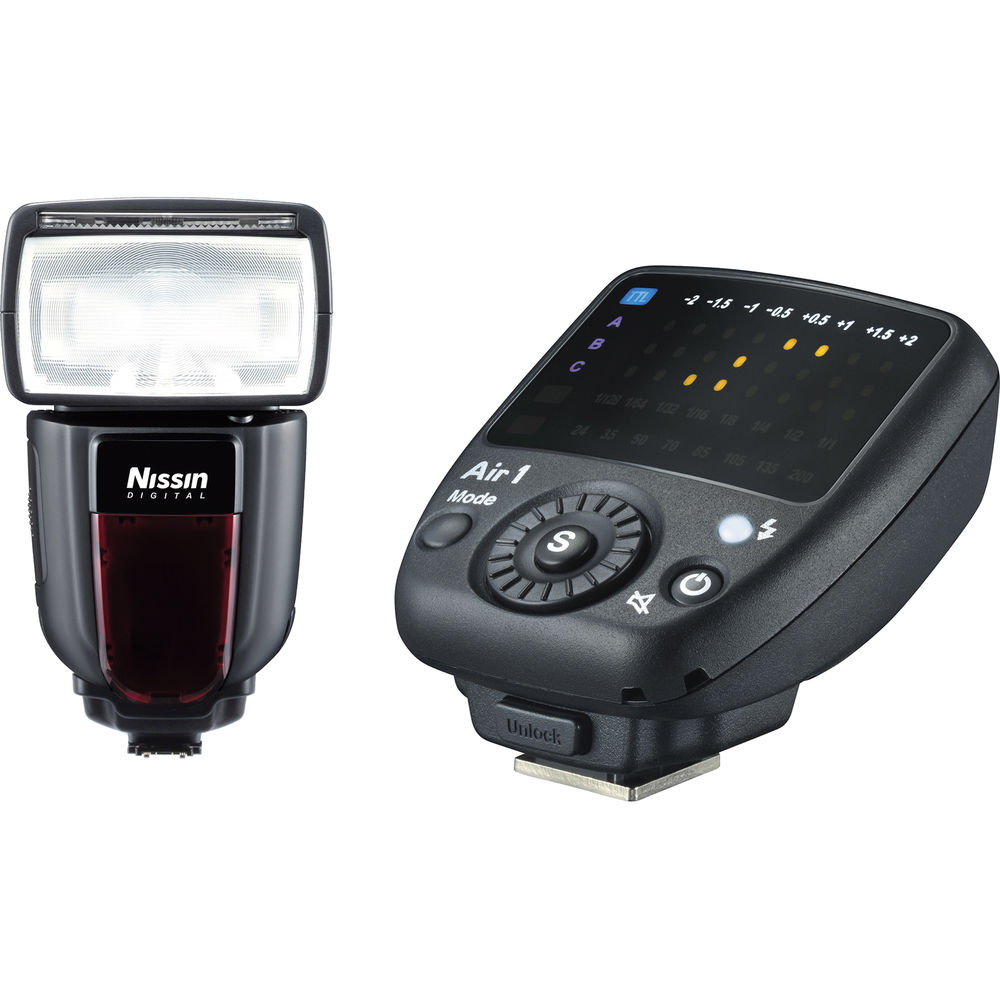Nissin Di700A Flash Kit with Air 1  Commander for Canon Cameras