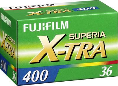 FUJIFILM Fujicolor 400-36  Superia X-TRA 400 Color Negative Film (35mm Roll Film, 36 Exposures, Single Roll)