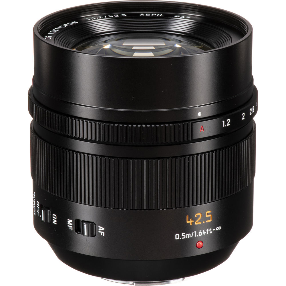 Panasonic 42.5mm F1.2 ASPH Power OIS Leica DG Nocticron Lens