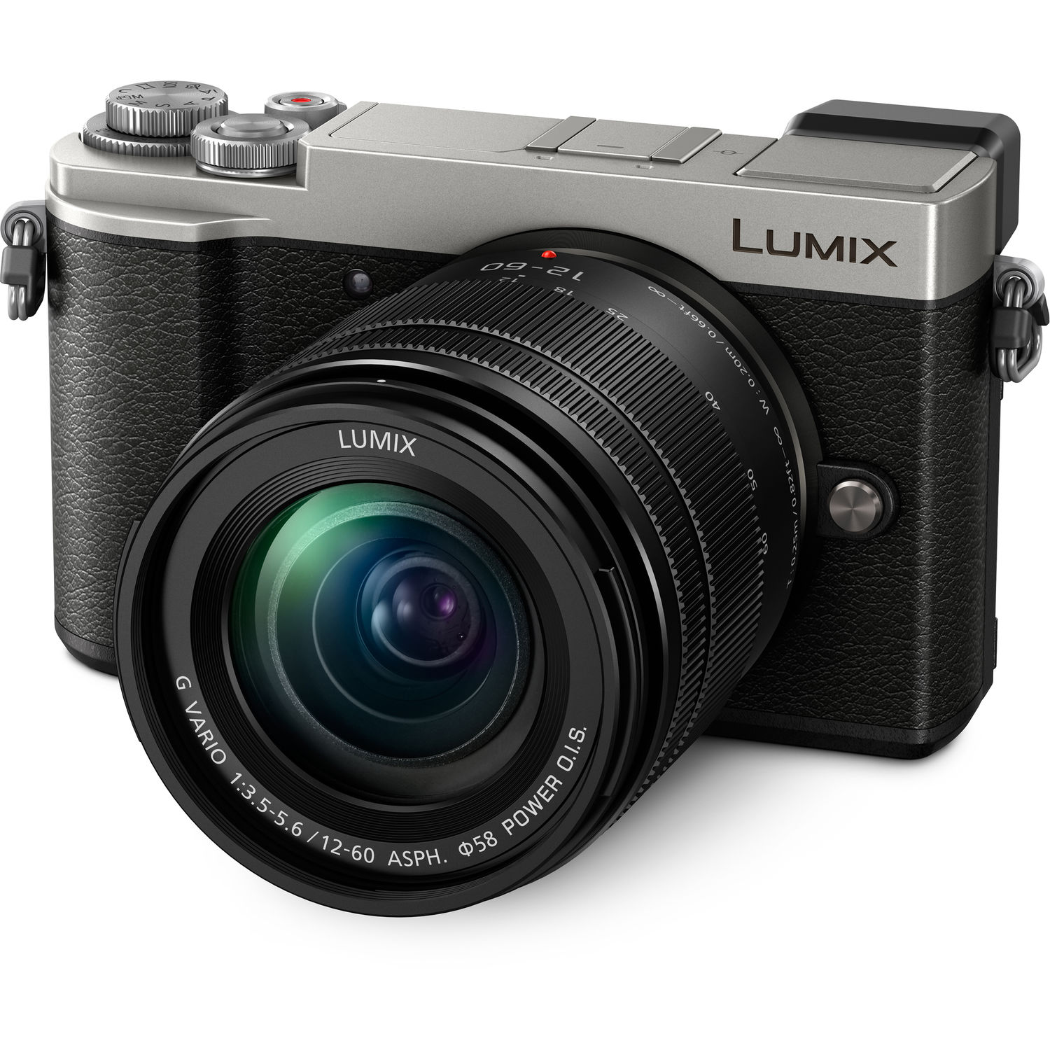 Panasonic Lumix DC-GX9 Mirrorless Camera  with 12-60mm F3.5-5.6 Lens (Silver)