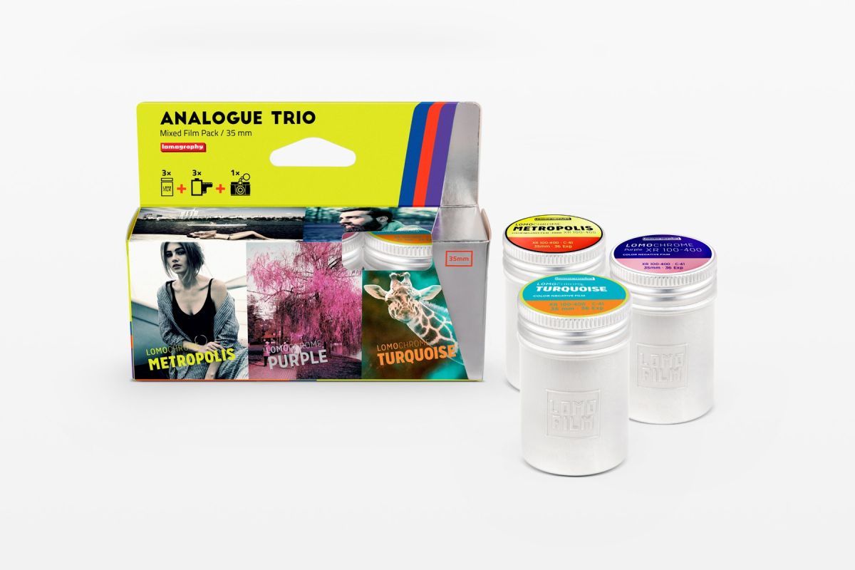 Lomography Analogue Trio Mixed Film Pack 35mm